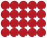 MAUL Magneet MAULpro, Ø 20 mm, 0,3 kg, 20 st., Kunststof, Rood
