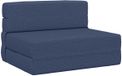 vidaXL Vouwbare Sofa Bed Blauw 70 x 72 x 60 cm Stof