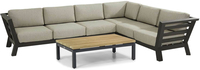 4 Seasons Outdoor Meteoro/Riviera hoek loungeset 5-delig