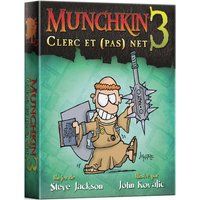 Asmodée - Munchkin - uitbreiding 3: Clerc en (niet) net