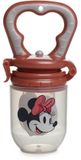 Tataway THERMOBABY Fruit- en groentesnacker - MINNIE - Roze/Transparant/Wit - Siliconen - BPA-vrij - 10 maanden
