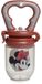 Tataway THERMOBABY Fruit- en groentesnacker - MINNIE - Roze/Transparant/Wit - Siliconen - BPA-vrij - 10 maanden