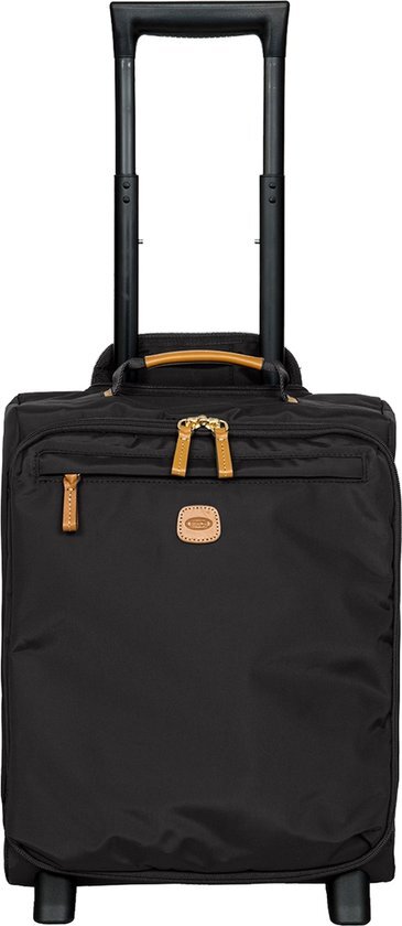 Bric&#39;s Handbagage zachte koffer / Trolley / Reiskoffer - X-Travel - 45 cm - Zwart