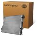 HELLA 8MK 366 301-771: Radiateur, refroidisseur d'eau, radiateur moteur pour RENAULT LOGAN I Kombi (KS), THALIA II (LU1/2), Sandero / Stepway I (BS), LOGAN I (LS)
