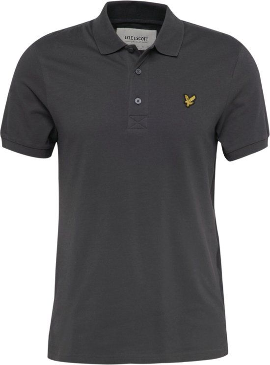 Lyle & Scott Plain Polo Shirt Men - Size S - Dark Grey
