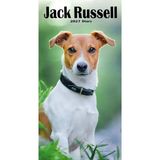 CarouselCalendars CAROUSEL DIARIES 2027 Jack Russell Terriers Slim Diary