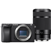 Sony Alpha A6400 + 16-50mm + 55-210mm Lens Kit