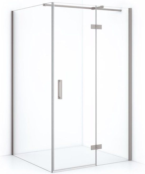 Maxaro Douchecabine Diamond 120x80cm 8mm Helder Veiligheidsglas Chroom met Draaideur