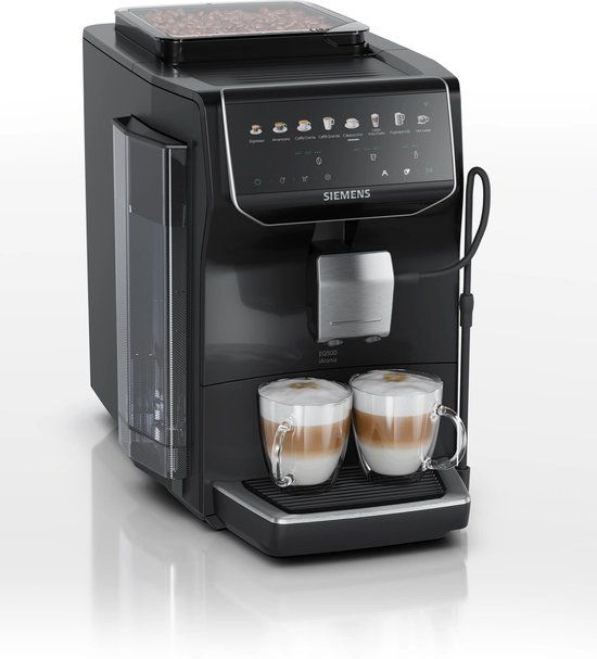 Siemens Espresso volautomaat EQ500 iAroma Piano-zwart TP5X3B07