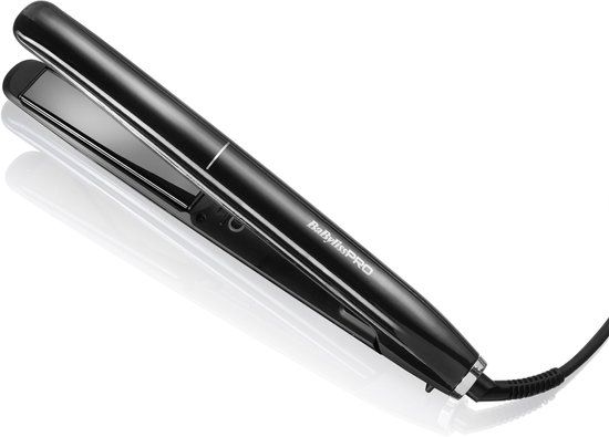 BaBylissPRO STILISTA Professionele Stijltang BAB3550BE - Titanium Platen - Ionisch - Zwart