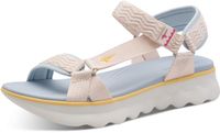 Tamaris - Dames - Plateau sandalen - Beige - Maat 38