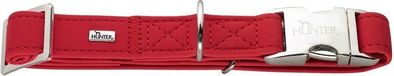 Hunter Hondenhalsband Softie Alu-Strong Rood (45-65 cm)