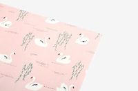 Dailylike Plakfolie katoen Swan Lake 21 x 30 cm