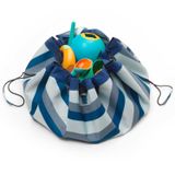 Play&Go Outdoor Stripes Blue/Green sac de rangement de jouets