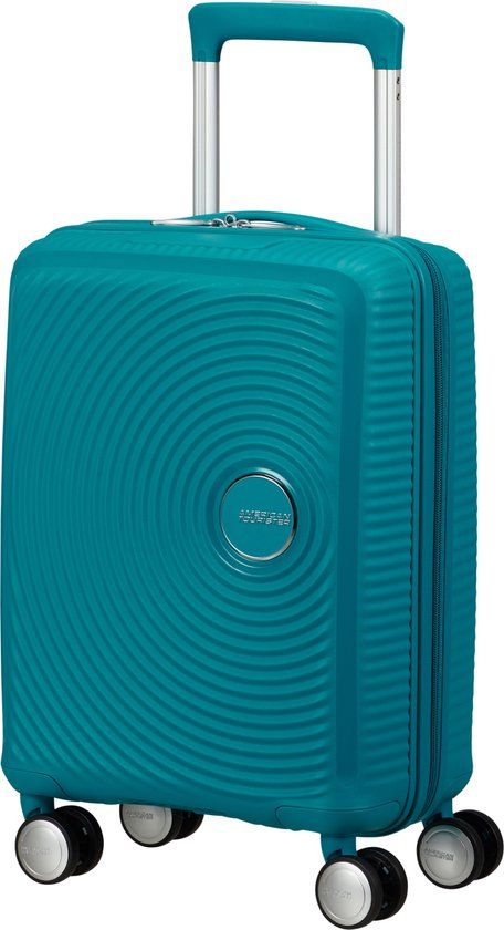 American Tourister Soundbox Mini handbagage 4 wielen Deep teal