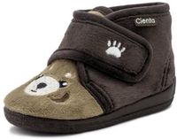 Cienta Babyslofjes H-30 Bruin Dierenprint Leer Unisex Maat 19