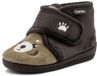 Cienta Babyslofjes H-30 Bruin Dierenprint Leer Unisex Maat 19