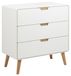 Actona Giga Living Dressoir Lowy - 80x40x80cm - Naturel - 3-lades