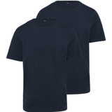 s.Oliver Heren T-shirt in verpakking van 2 stuks, 2 x marineblauw, M