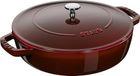 Staub Poêlon - met Chistera drop structure - 28 cm - grenadine