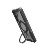 Urban Armor Gear Plasma XTE Hoesje Geschikt voor Samsung Galaxy S25 Plus - Compatibel met MagSafe / Qi2 - Back Cover met Standaard - Ash/Titanium