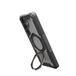 Urban Armor Gear Plasma XTE Hoesje Geschikt voor Samsung Galaxy S25 Plus - Compatibel met MagSafe / Qi2 - Back Cover met Standaard - Ash/Titanium