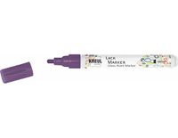 Kreul Hobby Line 47016 – Lak Schilderpen Medium met afgeronde uiteinden 2 – 4 mm – Paars