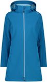 CMP Dames Parka met Rits en Capuchon, Giada, Fleece, Maat 48