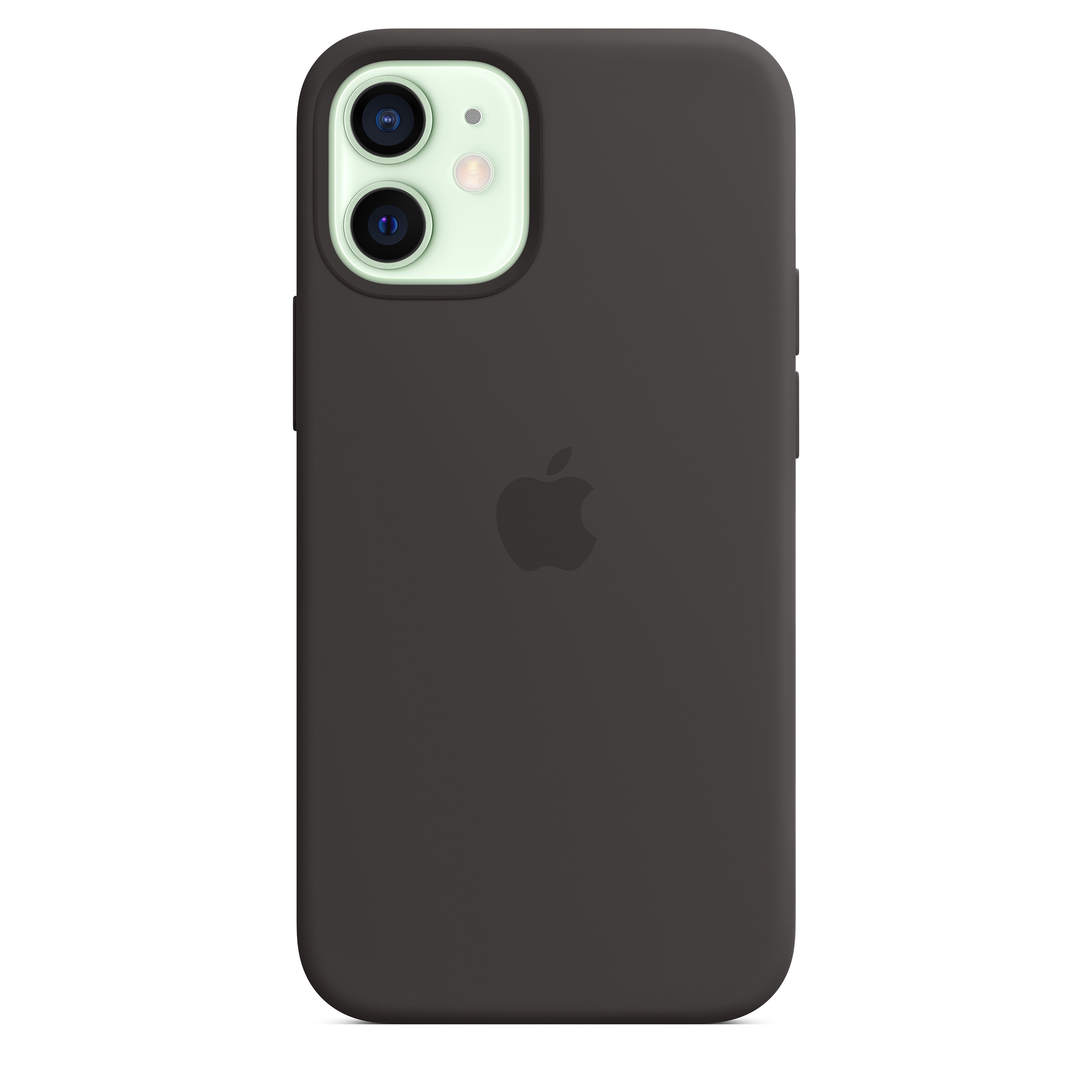 Apple iPhone 12 Mini Silicone Case with MagSafe - Black