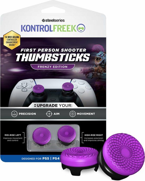 SteelSeries KontrolFreek FPS Frenzy - Purple/Black (PS5)