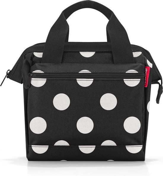 Reisenthel Allrounder Cross Schoudertas - 4L - Dots Wit - Unisex