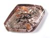 Ruitglazen parels, transparant, roze, 3,4 x 2,5 x 0,8 cm, 500 g 46u, ca.