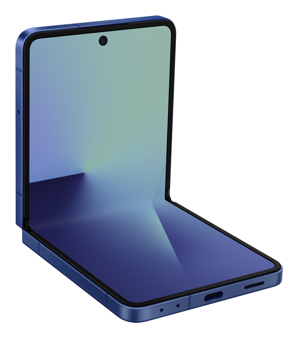 Samsung Galaxy Z Flip7 5G Smartphone - 6.8" Display, 256GB, Blue