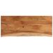 VidaXL Tafelblad Rechthoekig Natuurlijke Rand Acaciahout 90x40x3,8 cm