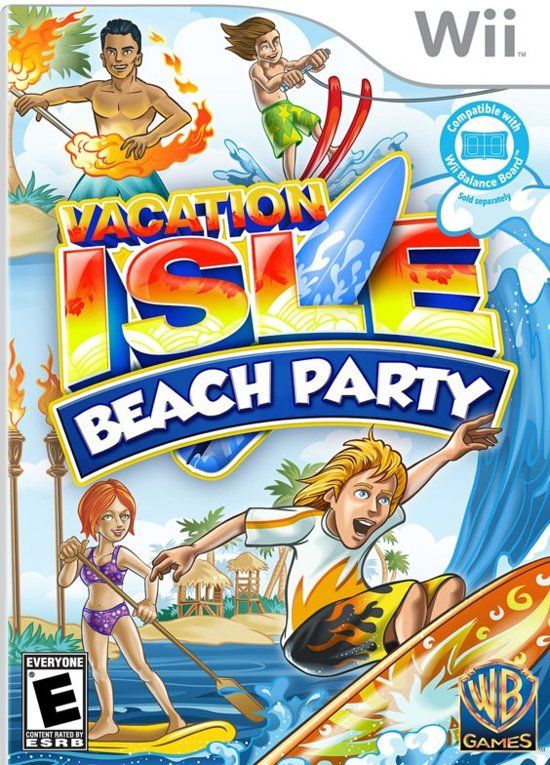Warner Bros. Entertainment Vacation Isle: Beach Party - Nintendo Wii