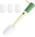 Unyqoos Brosse multifonctionnelle 3-en-1 pour éponge et bouteille avec long manche - Vert