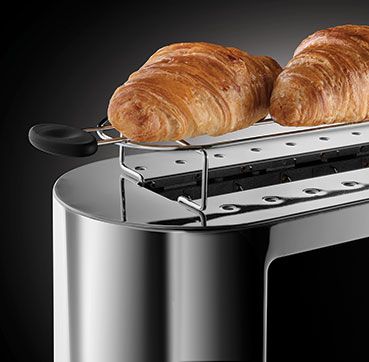 Russell Hobbs 23380-56 Elegance Glass Broodrooster - Grijs