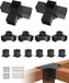 Vevor 12x Paalconnector Paalhoek 92x92mm 3-/4-Weg Beugel Met Voet