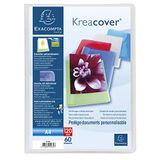 Exacompta showmap Kreacover Chromaline A4 60 hoezen willekeurige kleur