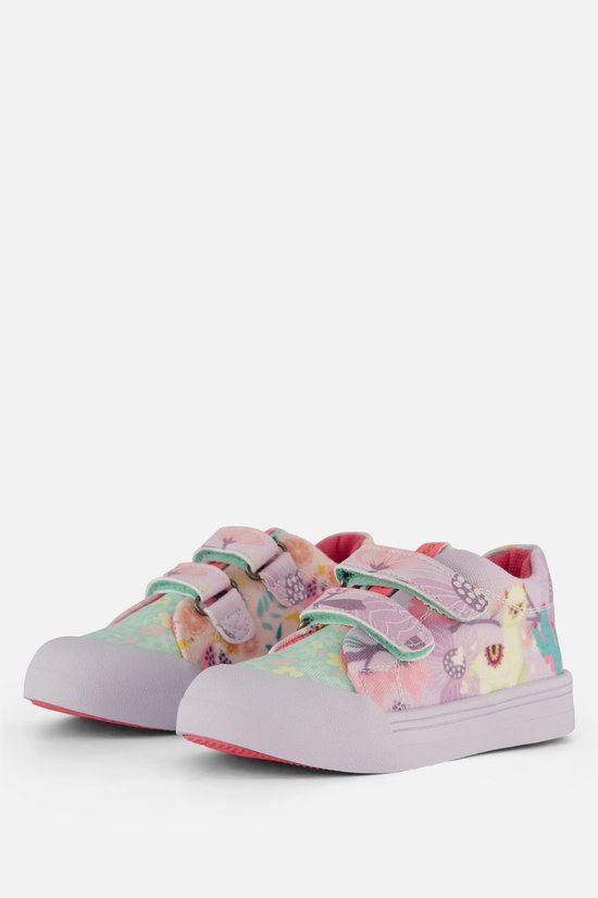 Go Banana's Alpaca sneaker klittenband – Lilac