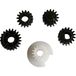 Altro Reserveonderdeel 5xdeveloper Gear Kit 5pcs Mp301, mp161, mp162, mp171, mp201,1515