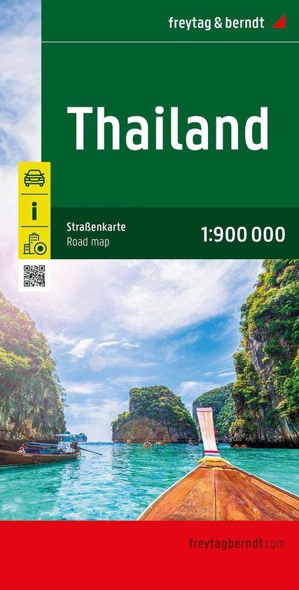 THAILANDE: freytag & berndt Thailand Road Map: Infos, Innenstadtplan: AK 184