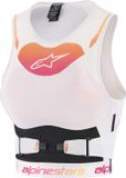 Alpinestars Stella Plasma Dames Protector Shirt - Wit/oranje - Maat M
