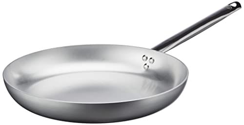 Pentole Agnelli Professionele pan aluminium 3 mm 32 cm zilver/zwart
