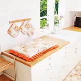 PETTI Artigiani Italiani Lidia Orange Pannenlappen Set - 2 Stuks Katoen