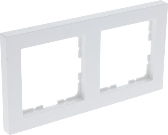 Q-Link S-Line afdekraam 2-voudig - polarwit