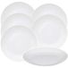 WellHome Set van 6 borden wit