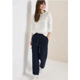 Jeans taille haute coupe droite ample