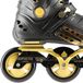 NILS Extreme Patins Freestyle Slalom NA20006 - Noir/Or - Taille 36