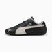 PUMA Speedcat sneakers unisexe en cuir, Noir/Blanc, Taille 36